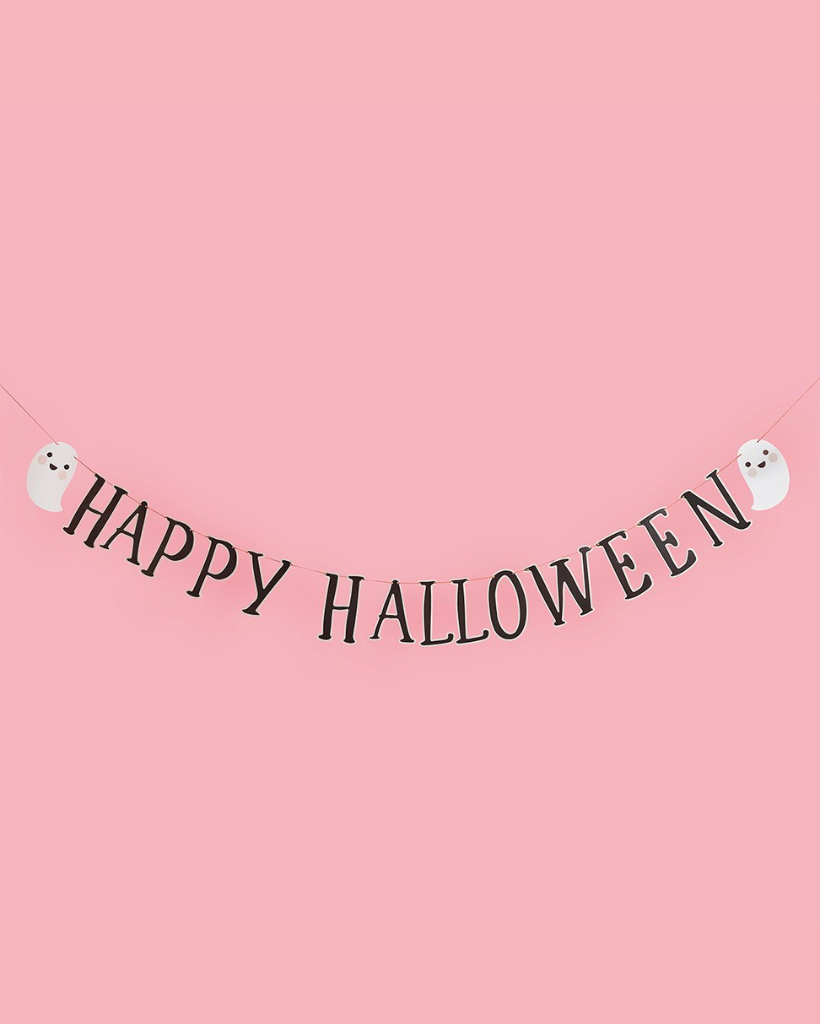 Happy Halloween Ghost Garland