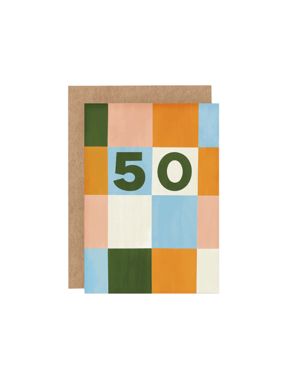 Age 50 Birthday Card