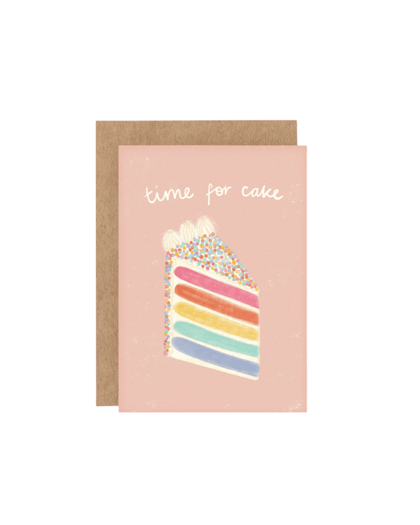Time For Cake Card