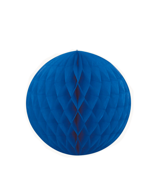 Medium Royal Blue Honeycomb Ball