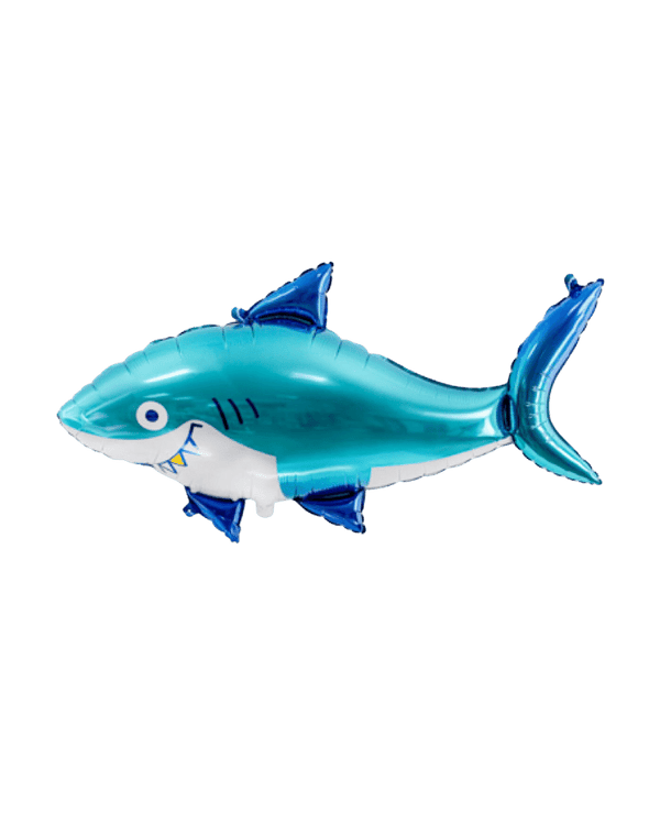 Shark Foil Balloon Inflated with Helium
