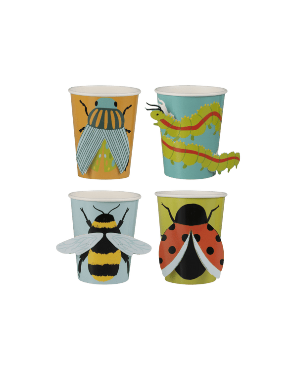 Bug Party Paper Cups