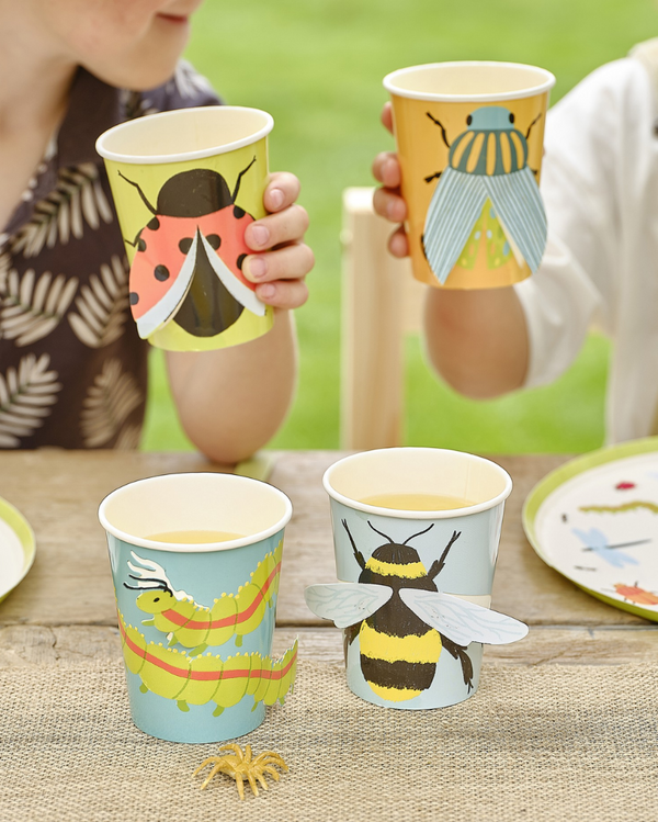Bug Party Paper Cups