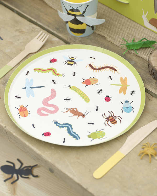 Bug Party Paper Plates