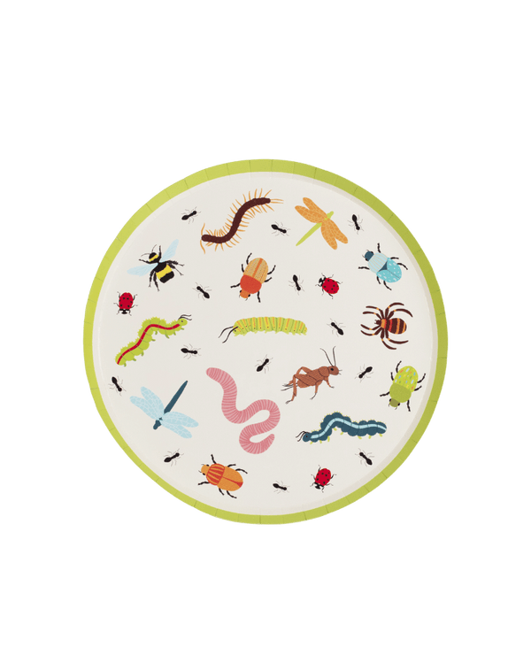 Bug Party Paper Plates