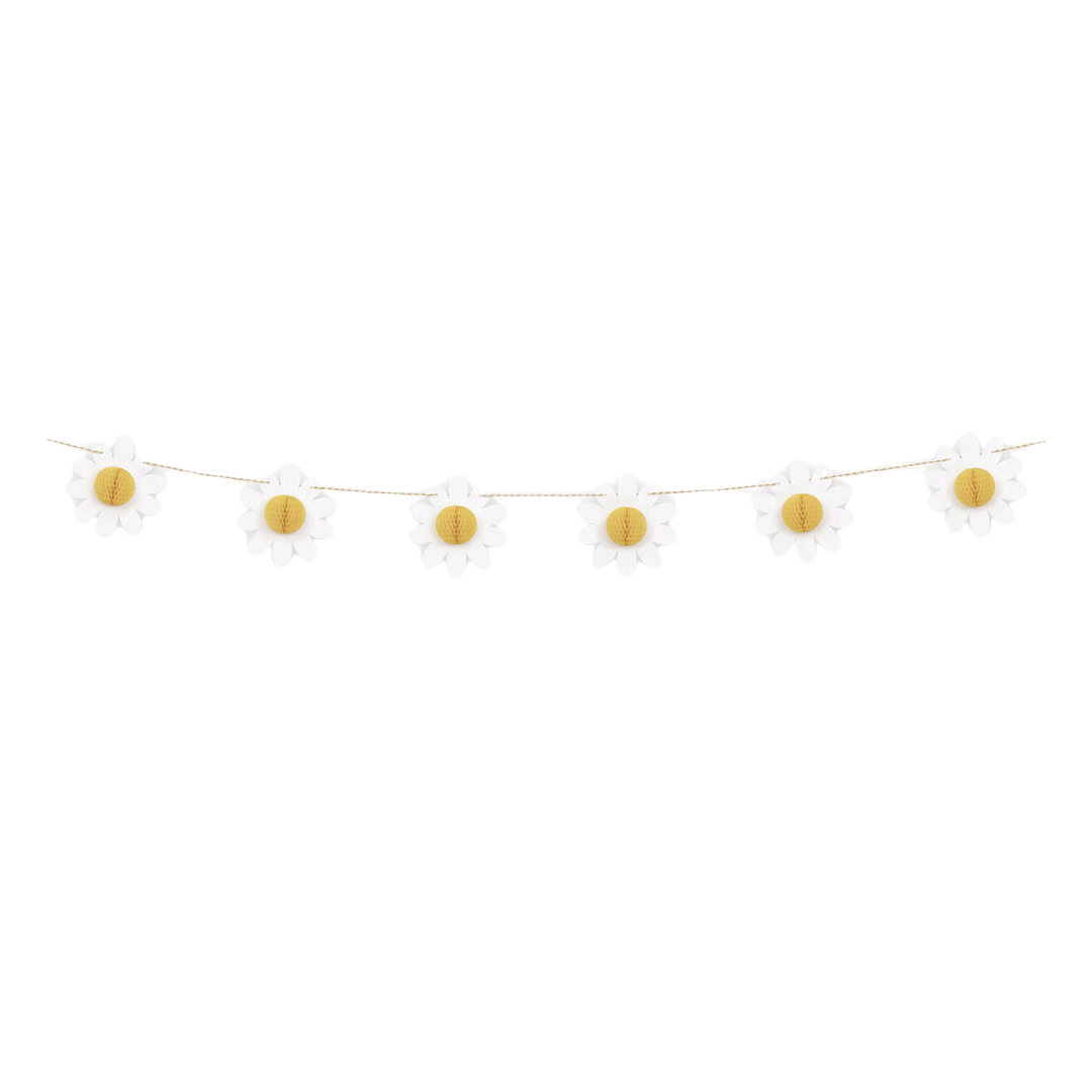 Daisy Garland with Honeycomb Centres