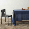 Indigo Linen Table Cloth