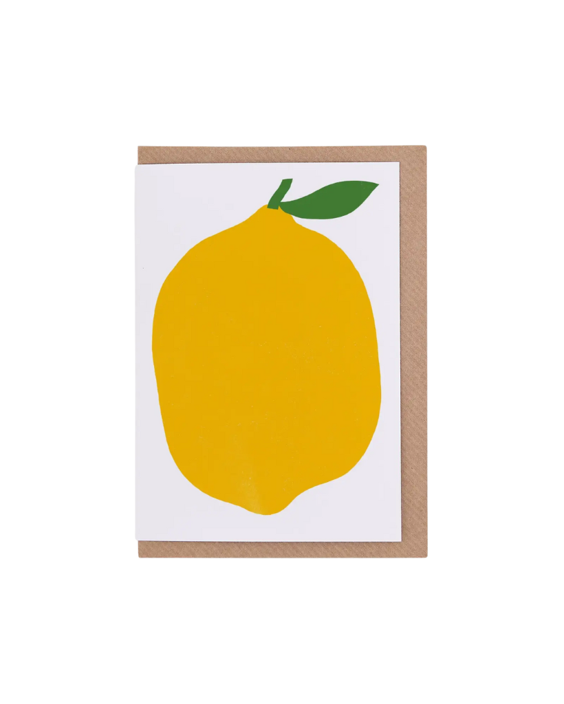 Big Lemon Card