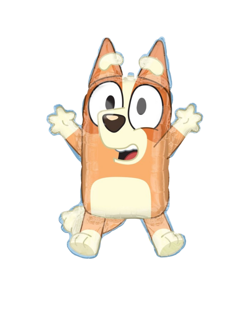 Large Bingo foil balloon - Bluey and Bingo party decorations