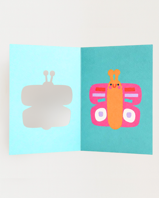 Die Cut Butterfly Card