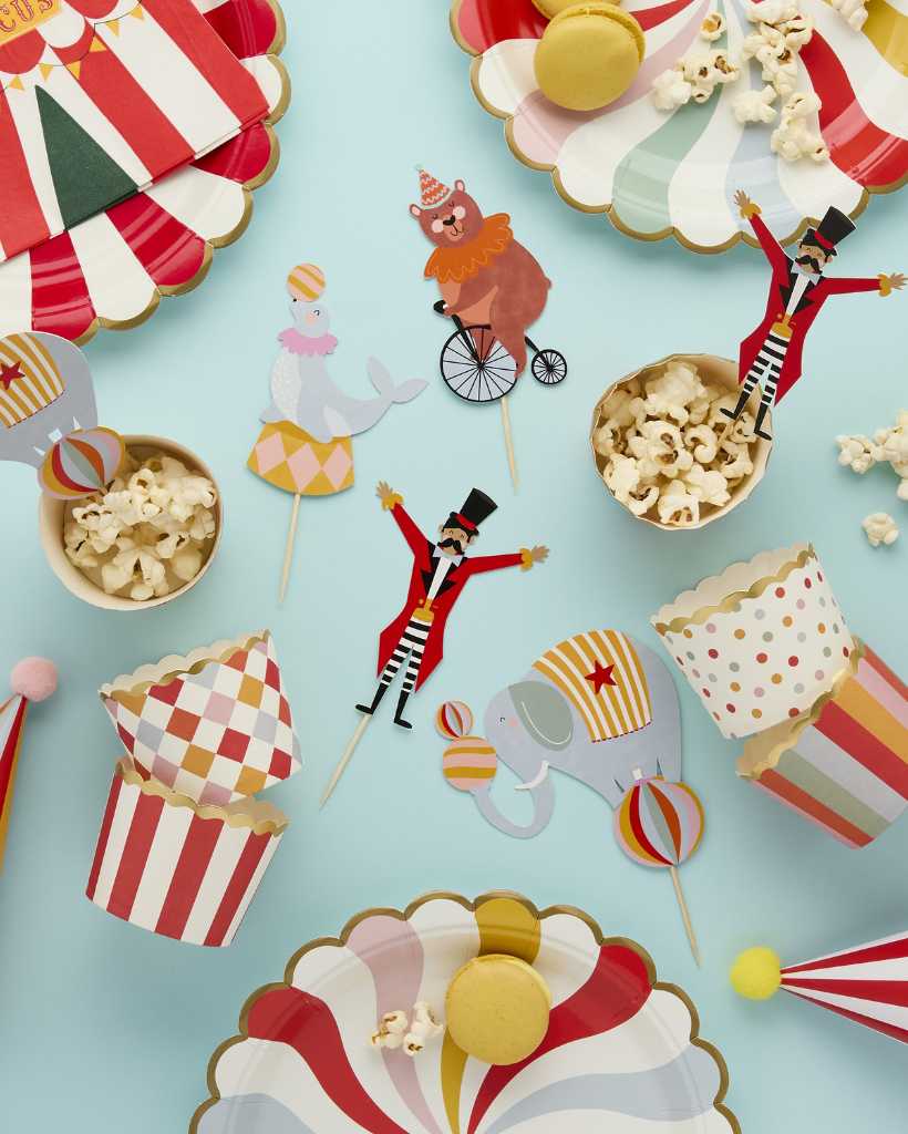 Circus Food Cups & Picks