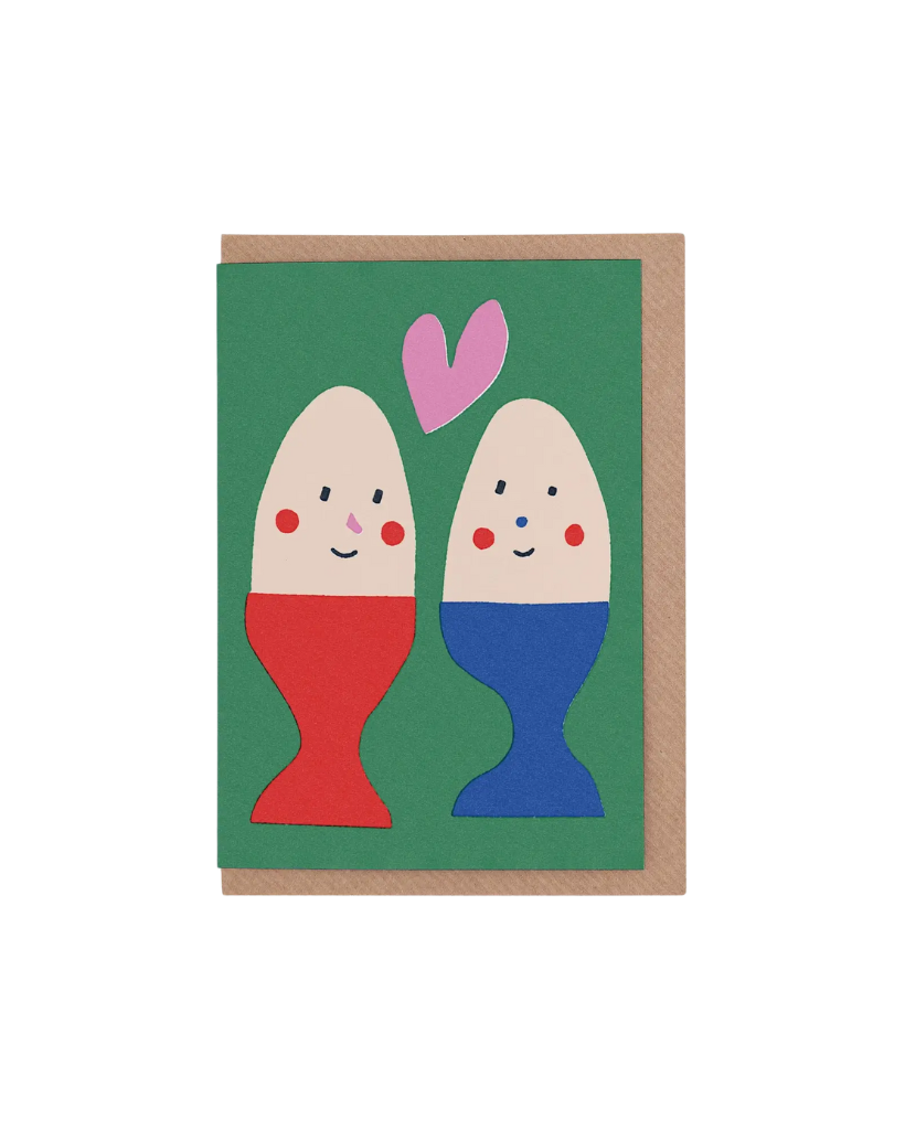 I Heart Eggs Card