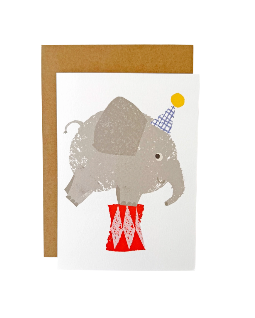 Elephant Birthday Card