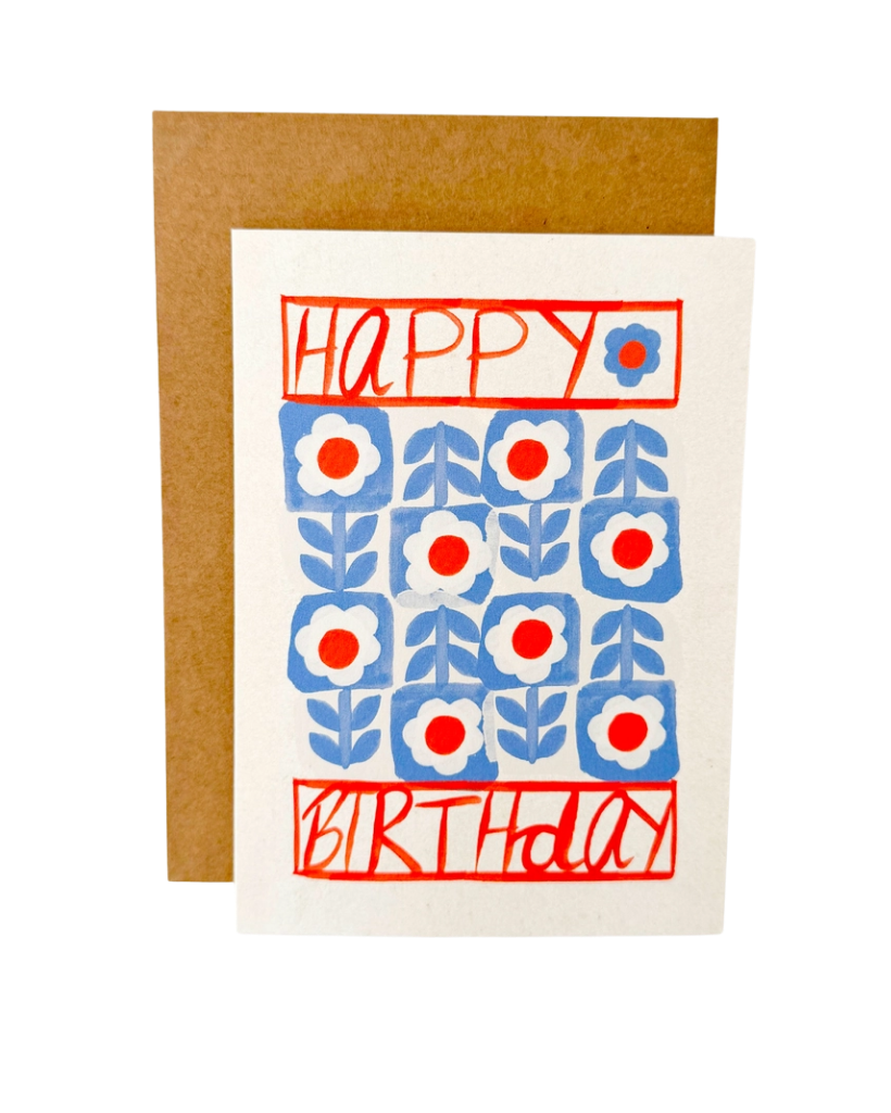 Flower Quilt Card