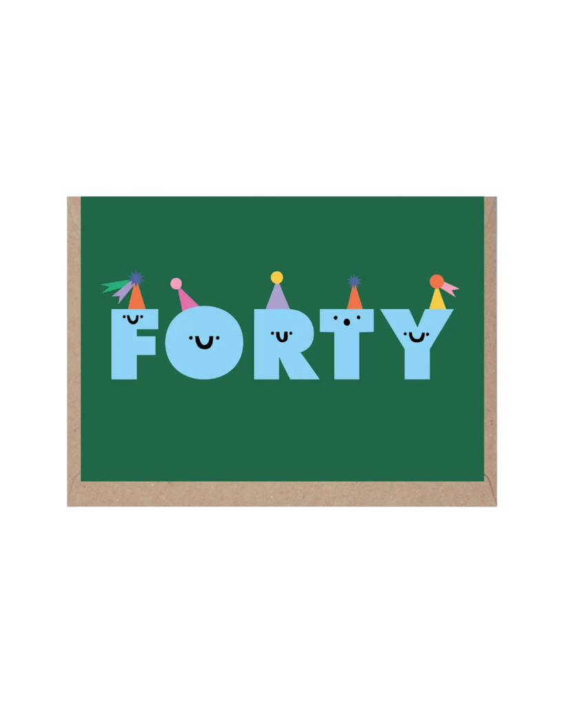 Age Forty Card