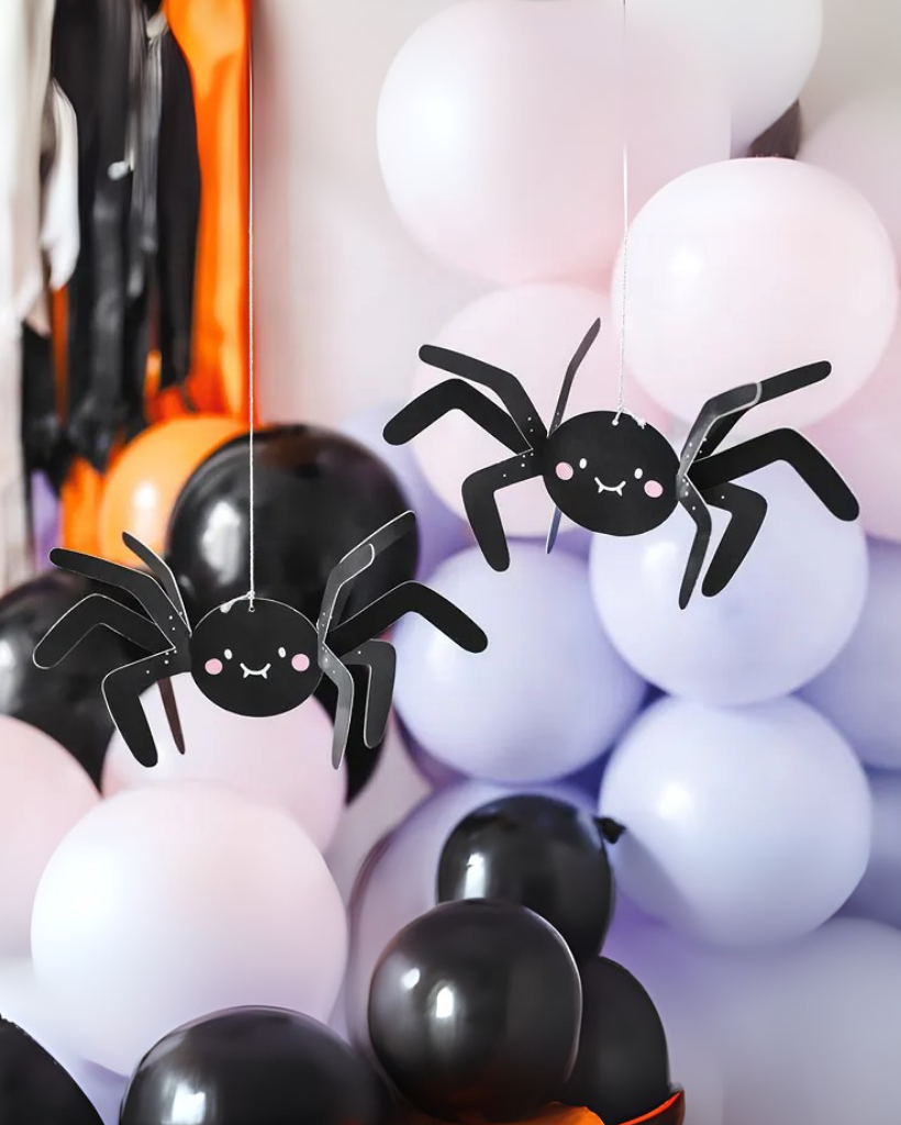 Halloween spider decorations