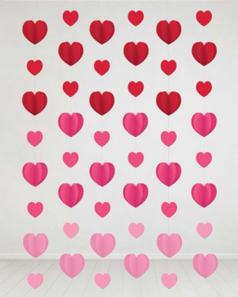Hanging Heart String Decorations