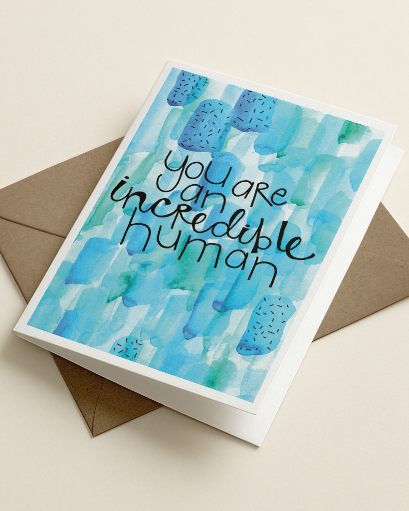 Incredible Human Card