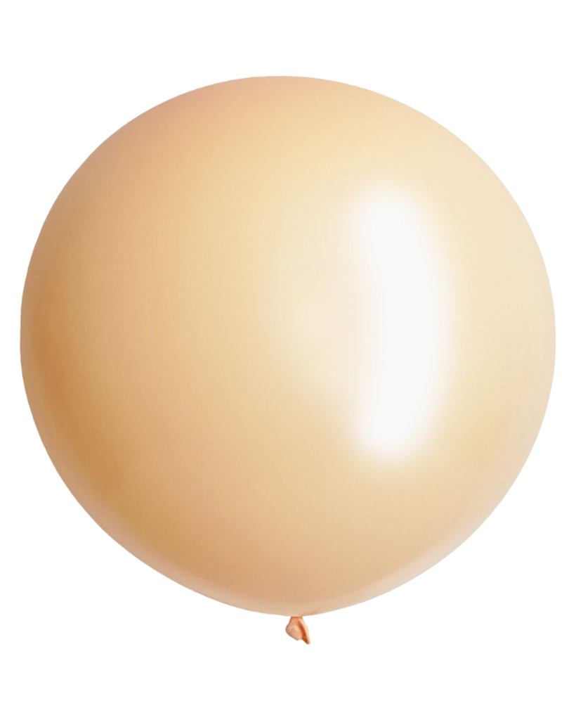 90cm Jumbo Tufltex blush latex balloon