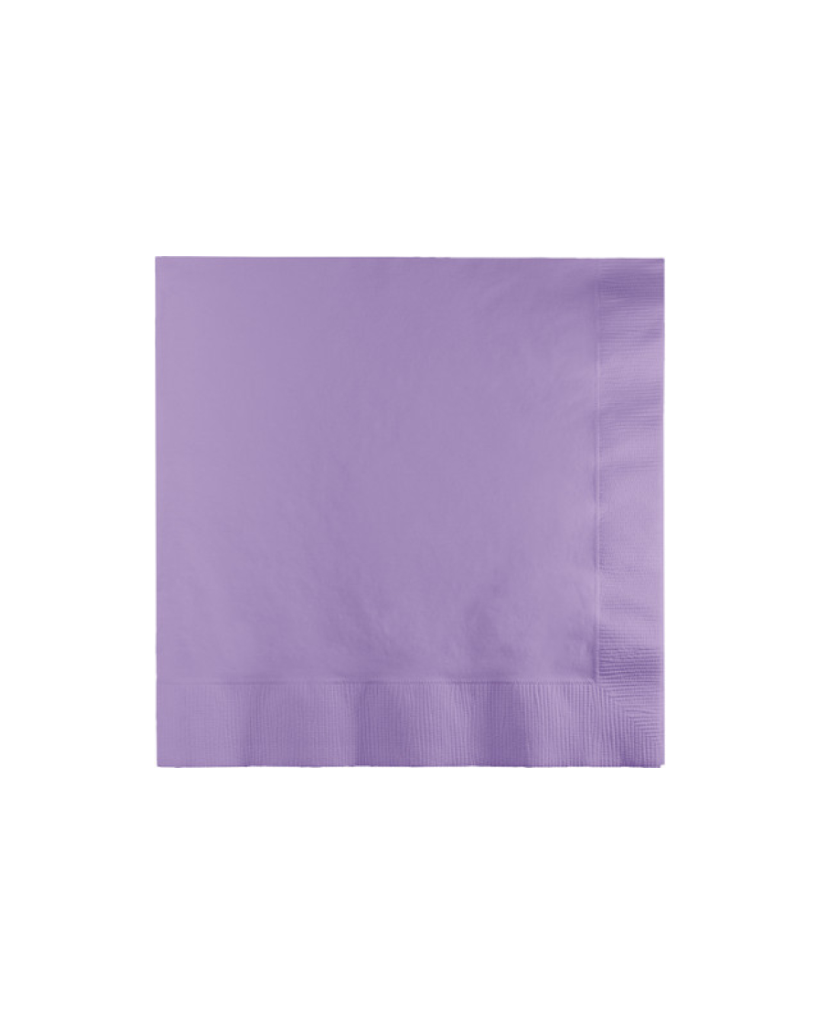 Large Lavender Napkins - Pack of 50