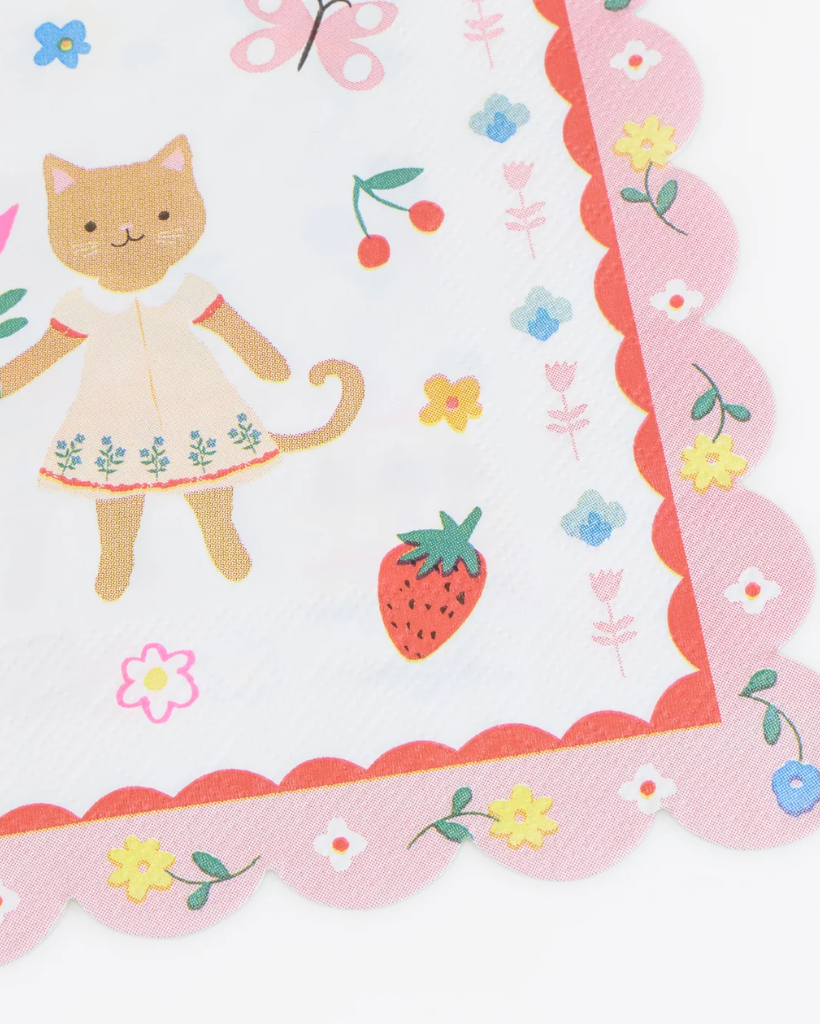 Large Cat Napkins