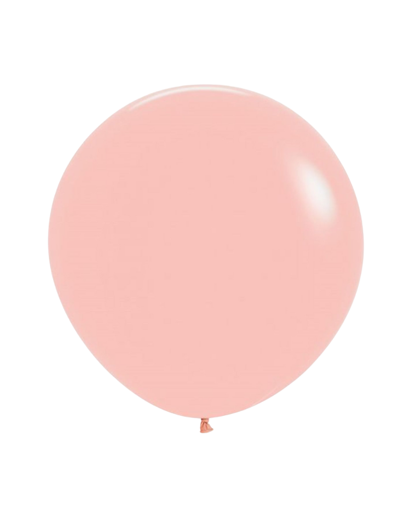 60cm pastel matte melon latex balloon sempertex