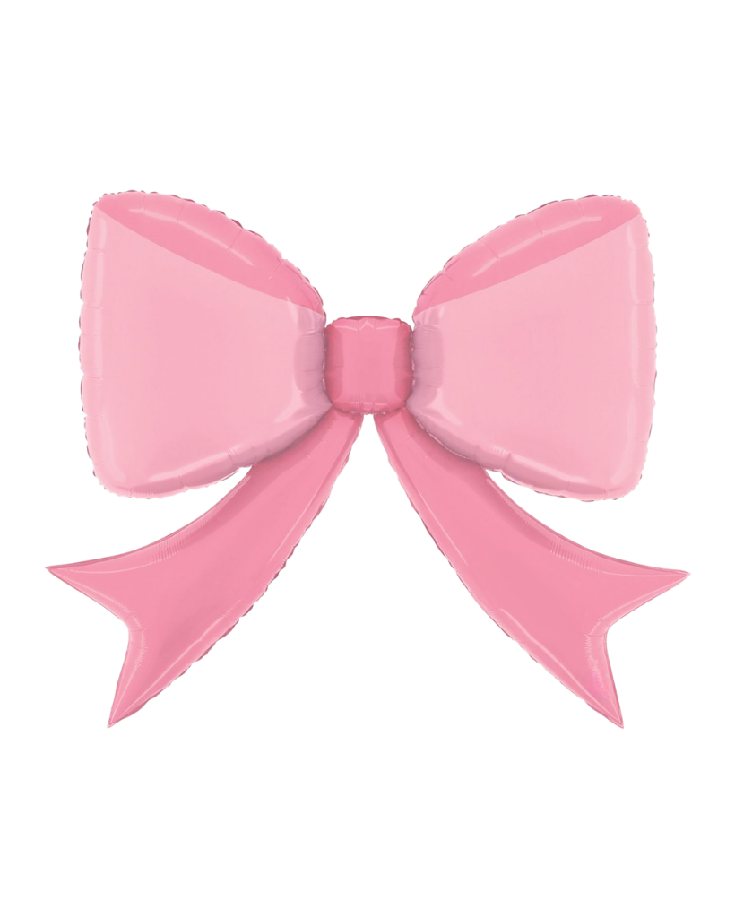 Big Pink Bow Air Inflated Festive Photo Prop