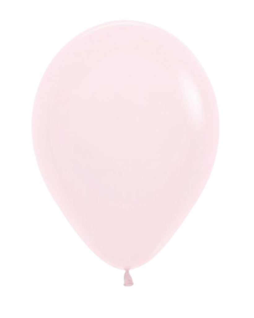 Pastel Matte Pink Medium Balloon