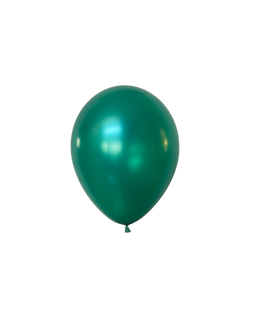 12cm pearl emerald green qualatex latex balloon