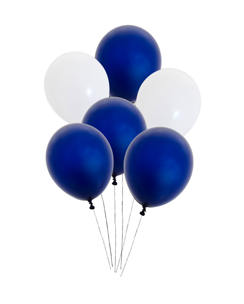 Go North! Balloon Bunch Filled with Helium