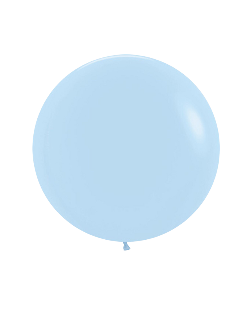 Pastel Matte Blue Large Balloon