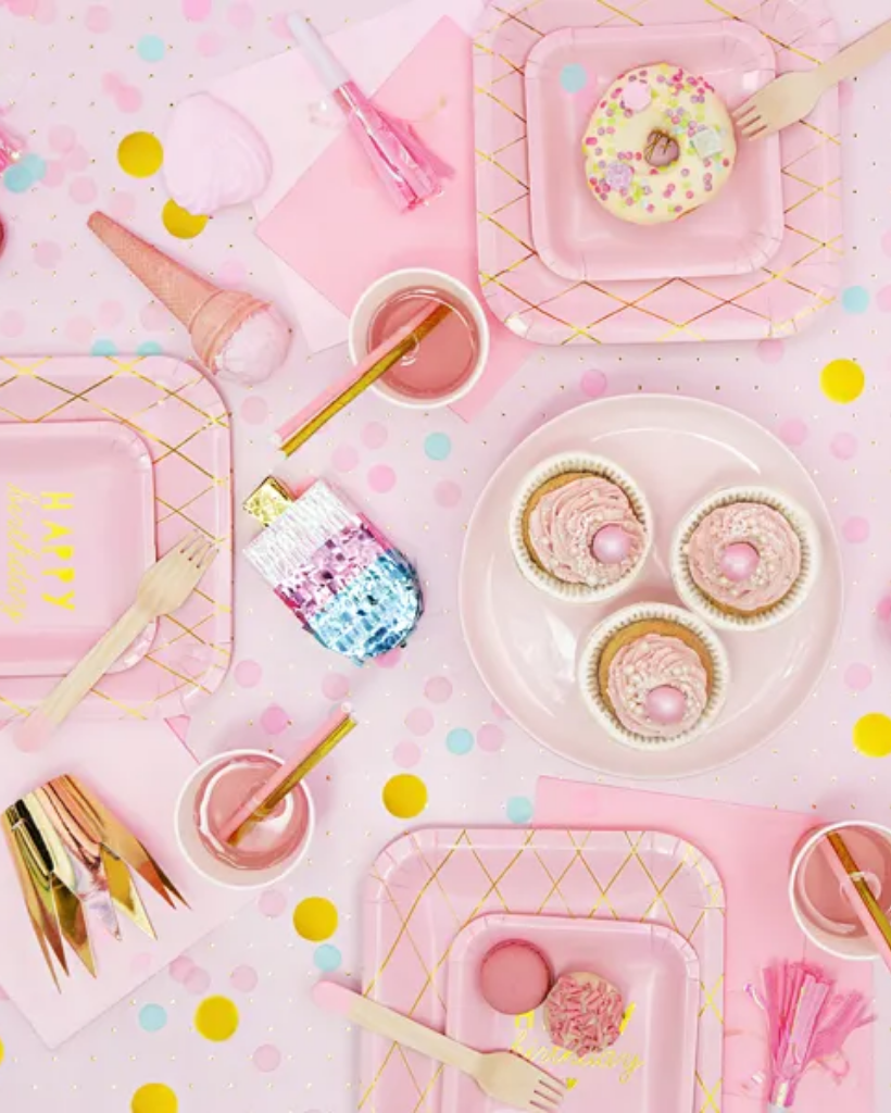 Light Pink Party Horns