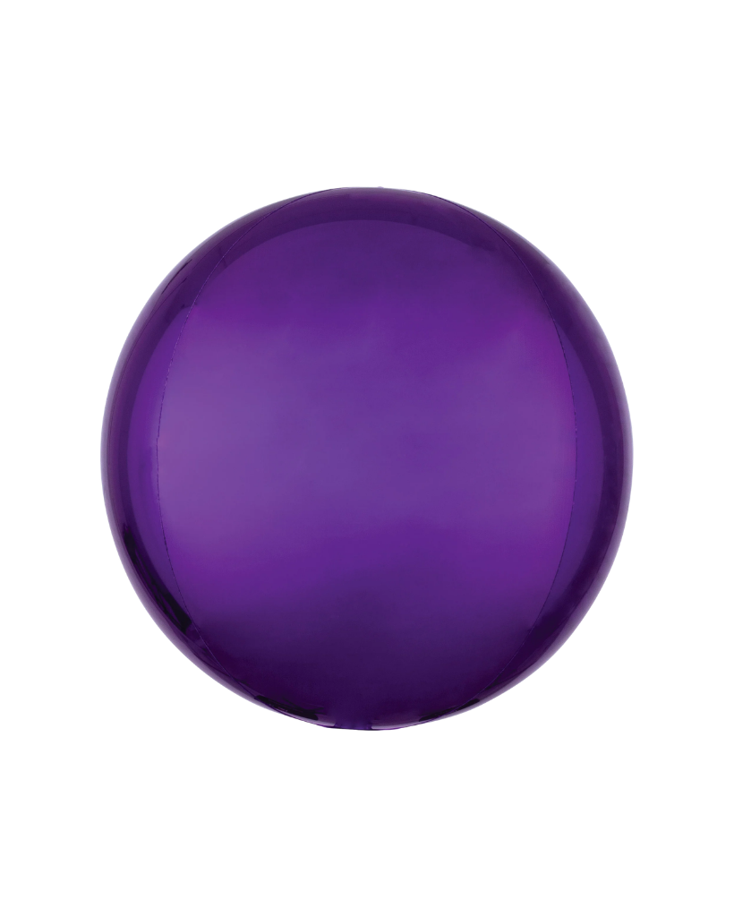 Purple Orb Foil Balloon