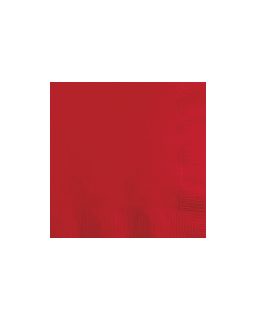 Small Red Napkins - Pack of 20