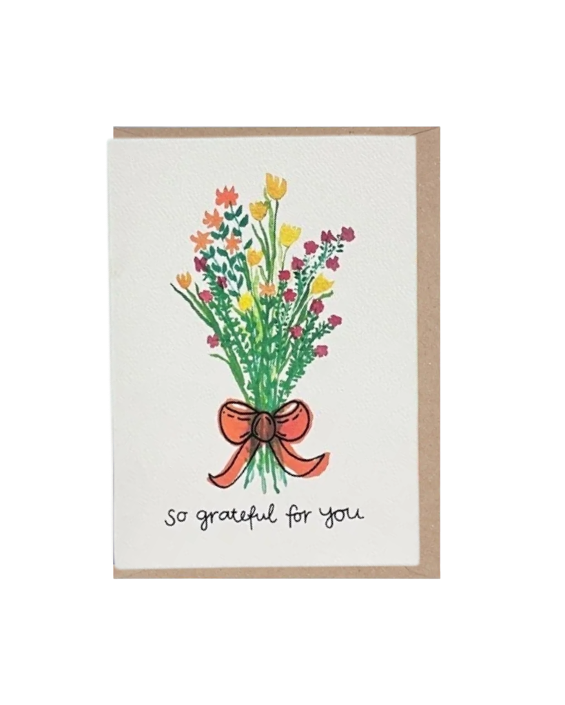 So Grateful For You Card