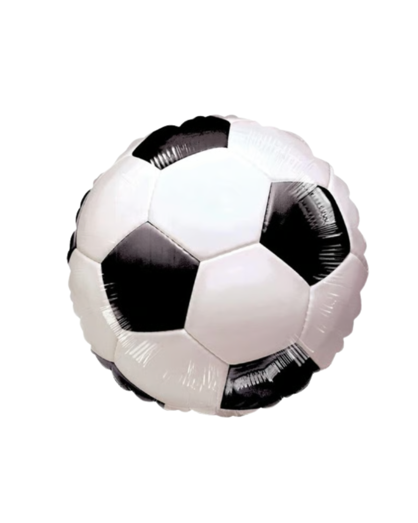 Soccer Ball Foil Balloon (Flat)
