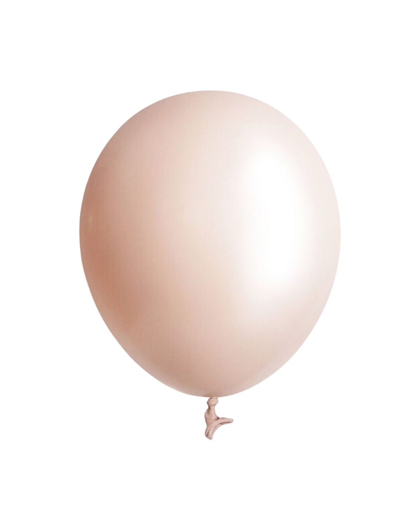 Nude blush cameo 30cm Tuftex latex balloon
