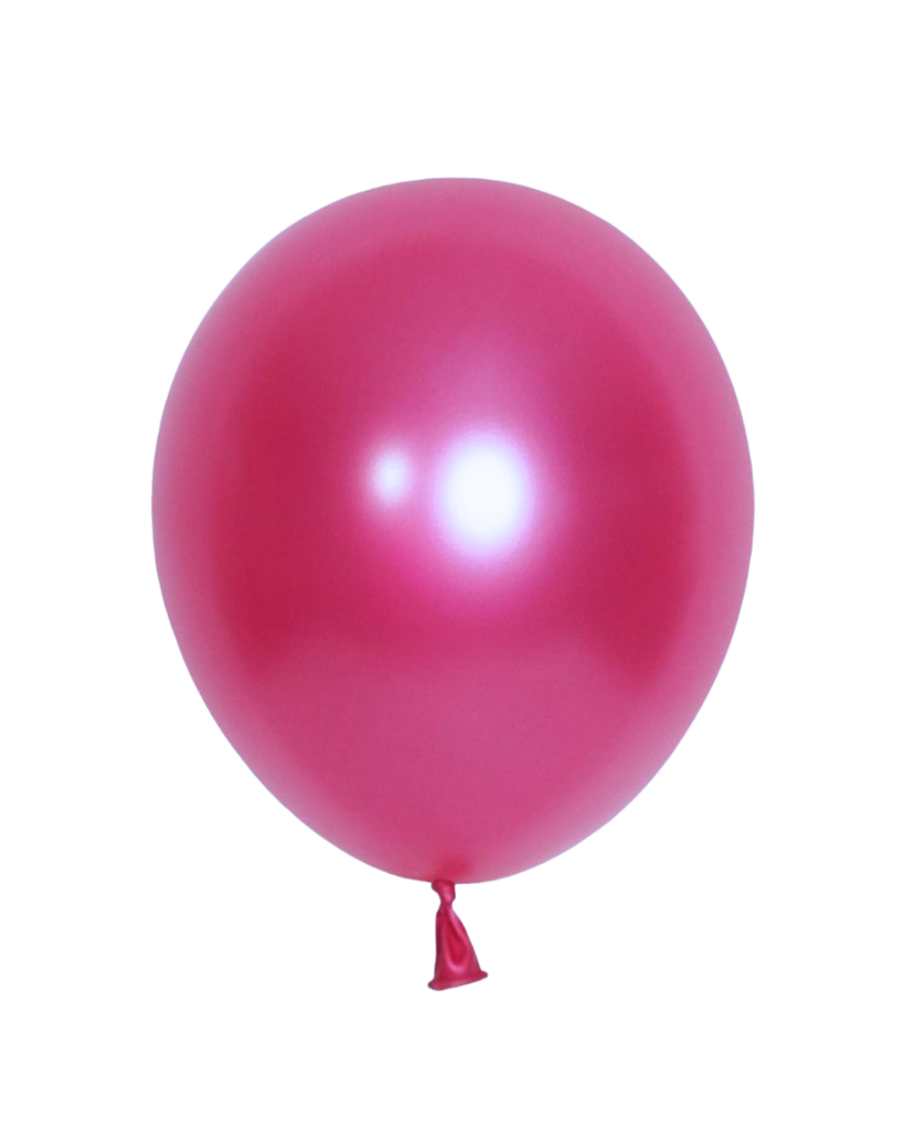 30cm sempertex metallic fuchsia latex balloons