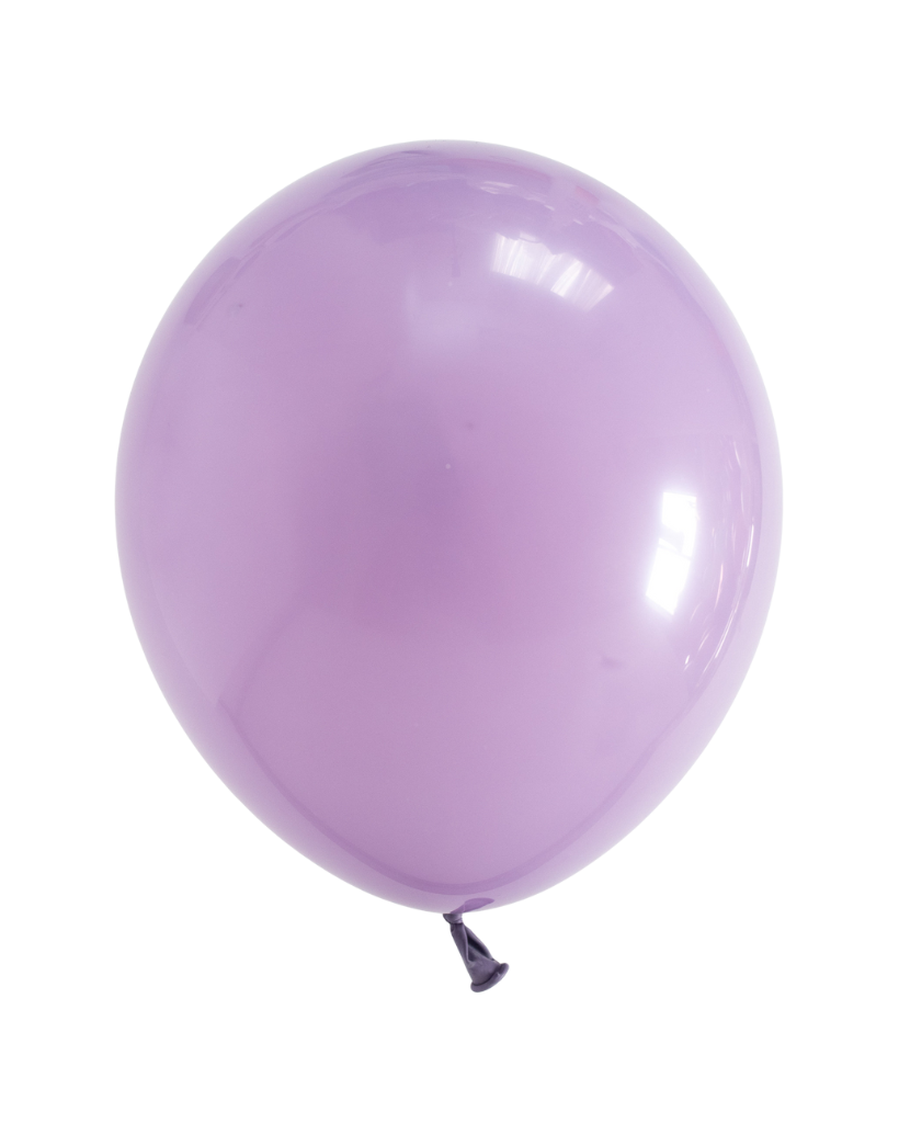 5 Flat Spring Lilac Standard Balloons