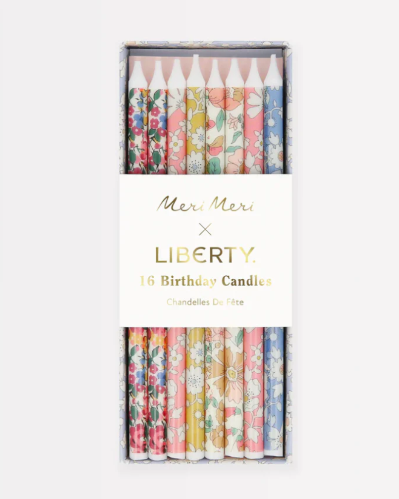 Meri Meri x Liberty Floral Birthday Candles