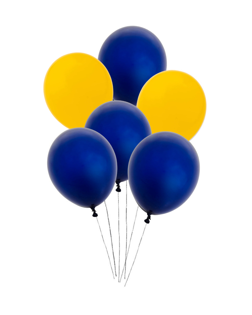 Go Eagles! Balloon Bunch Filled with Helium