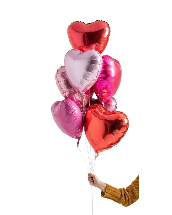 Love Me Tender Balloons Filled with Helium