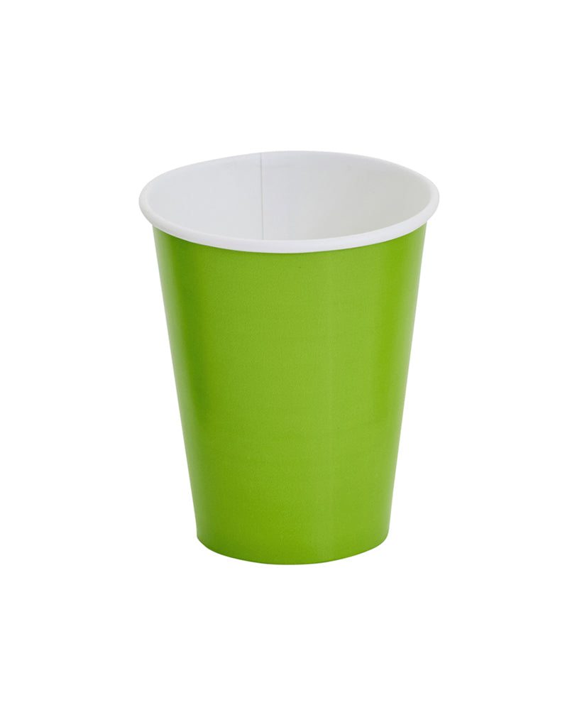 Lime Green Paper Cups
