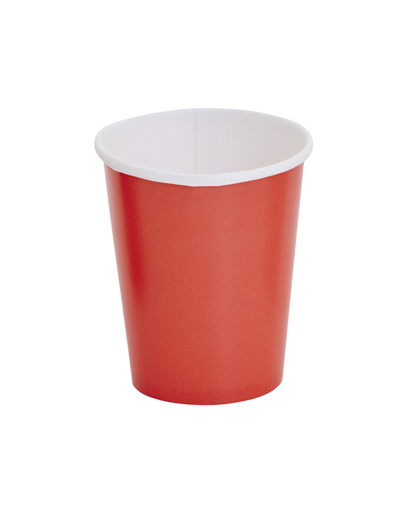 Coral Paper Cups