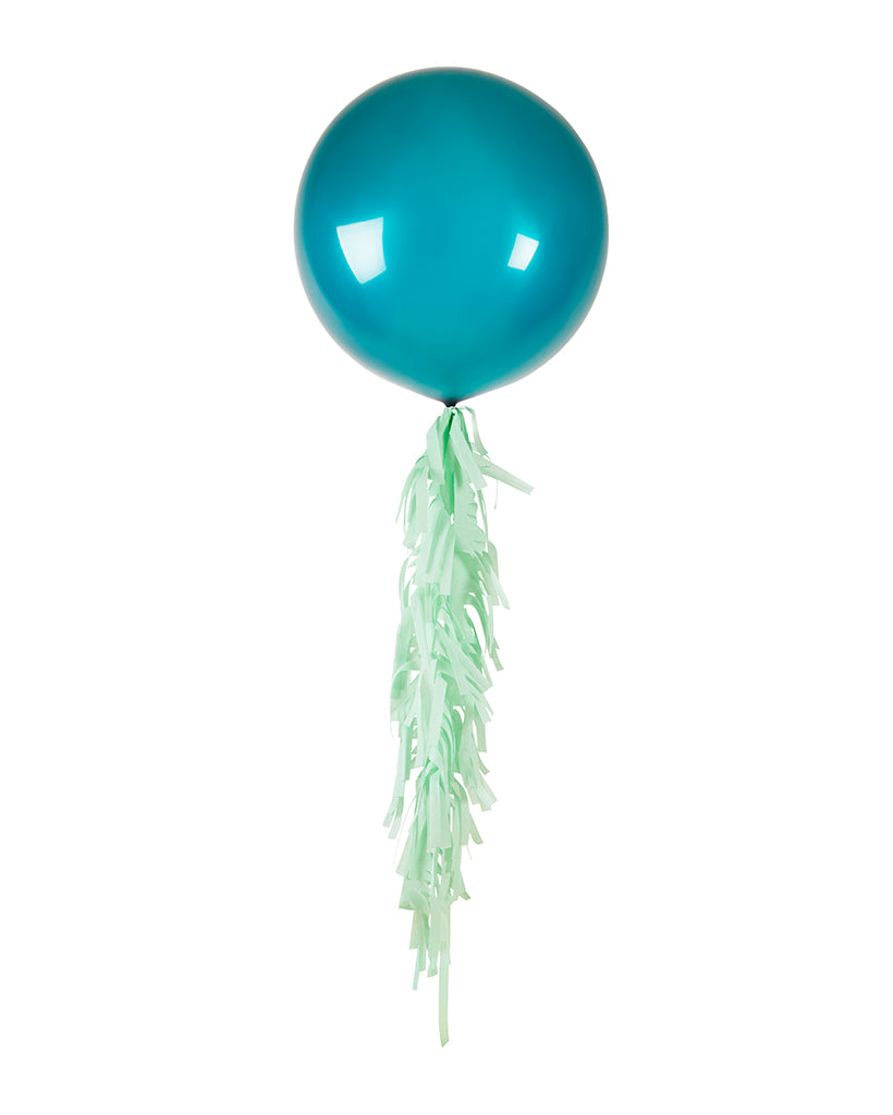 Black Fringed Crepe Paper