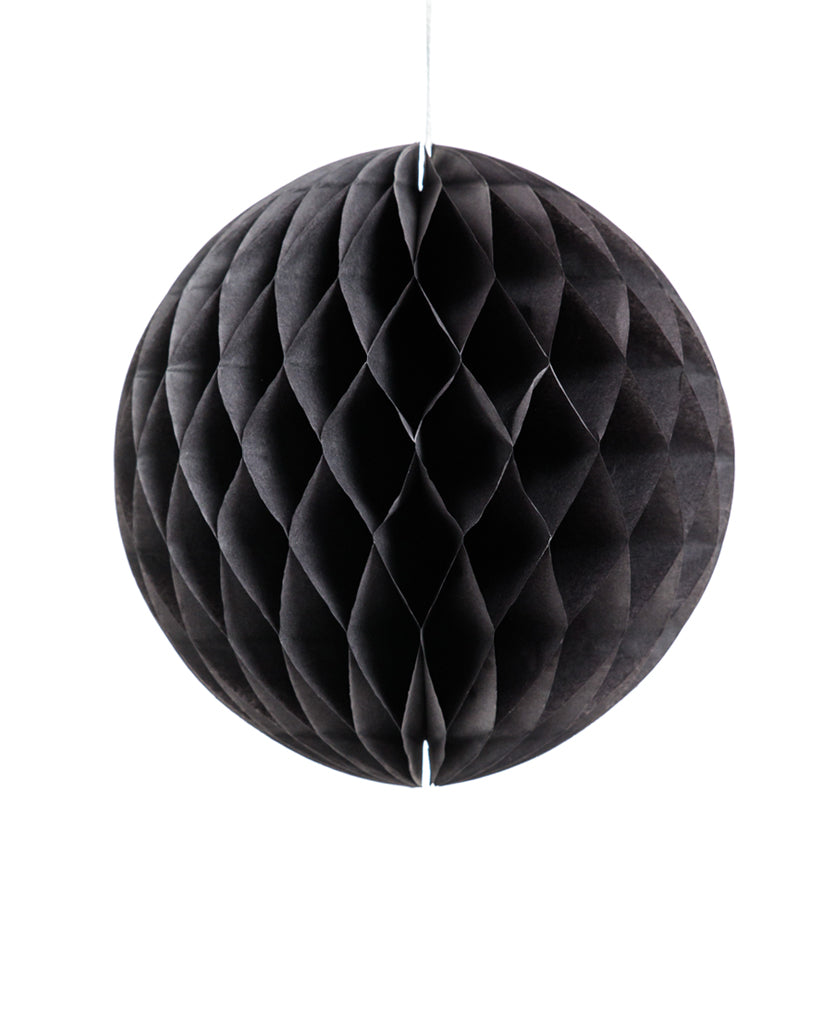 30cm Black Honeycomb Ball