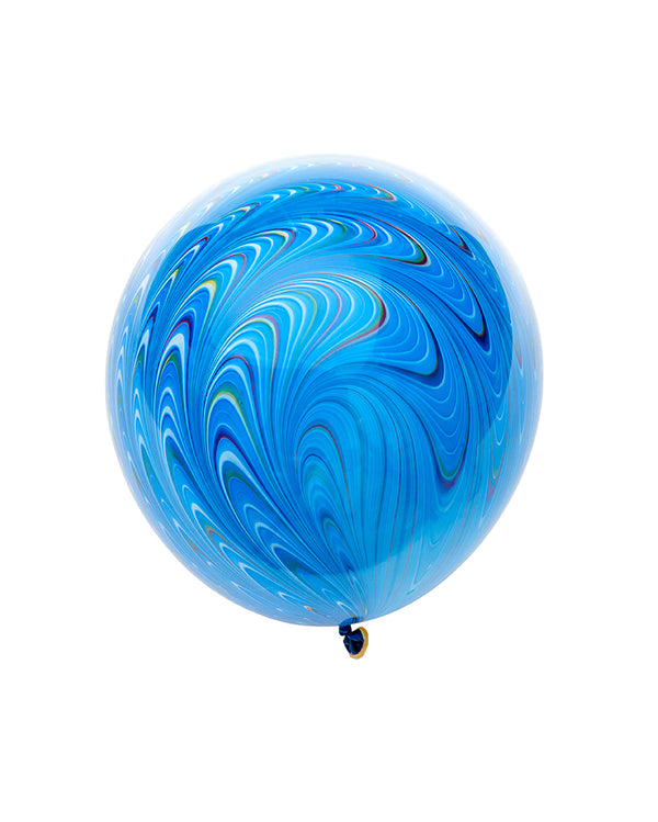 Blue Peacock Medium Balloon