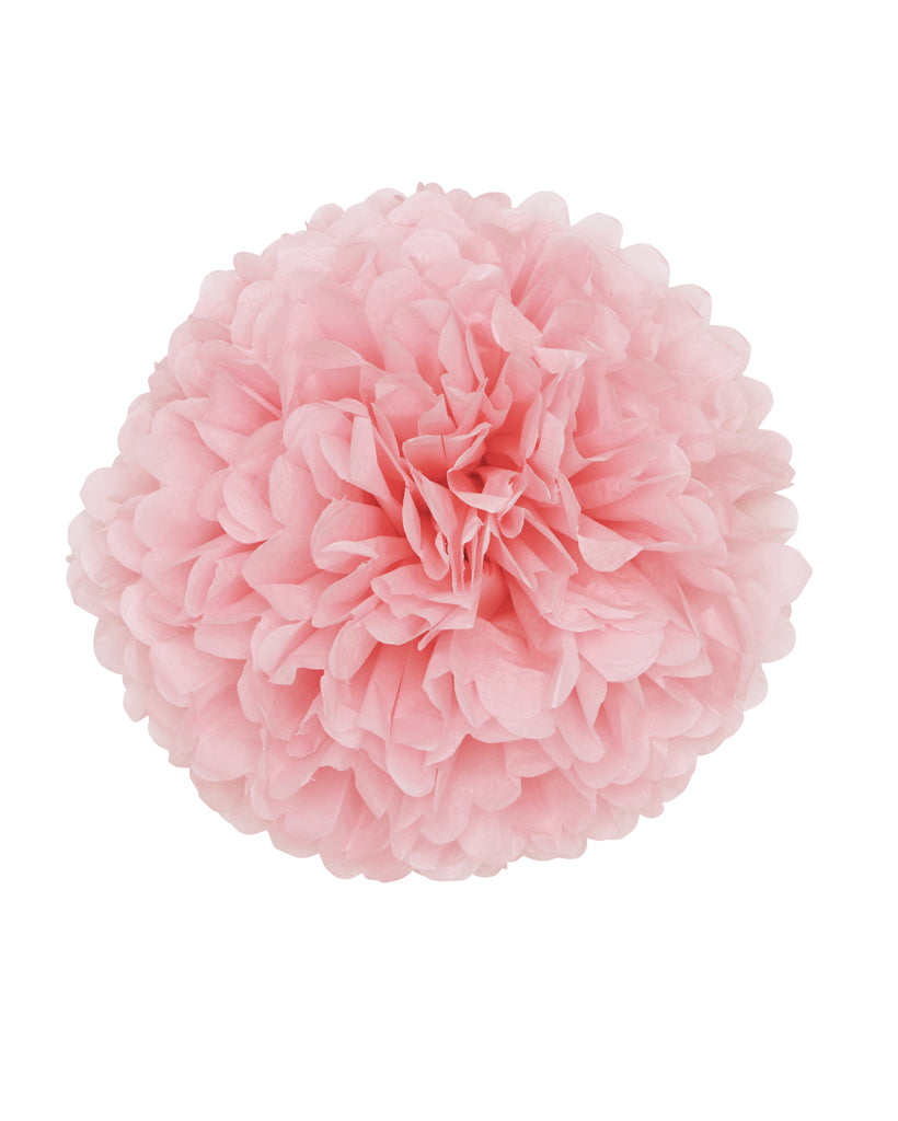 Baby Pink Tissue Paper Pom Pom
