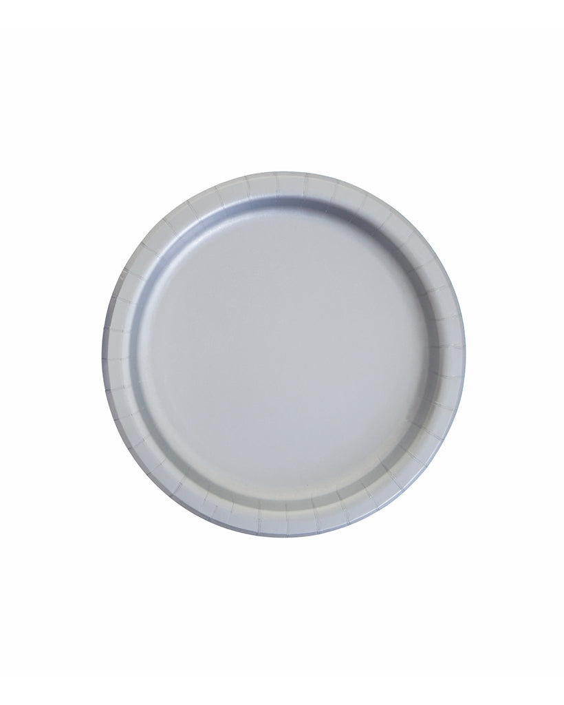 Small Silver Paper Plates (NPC)