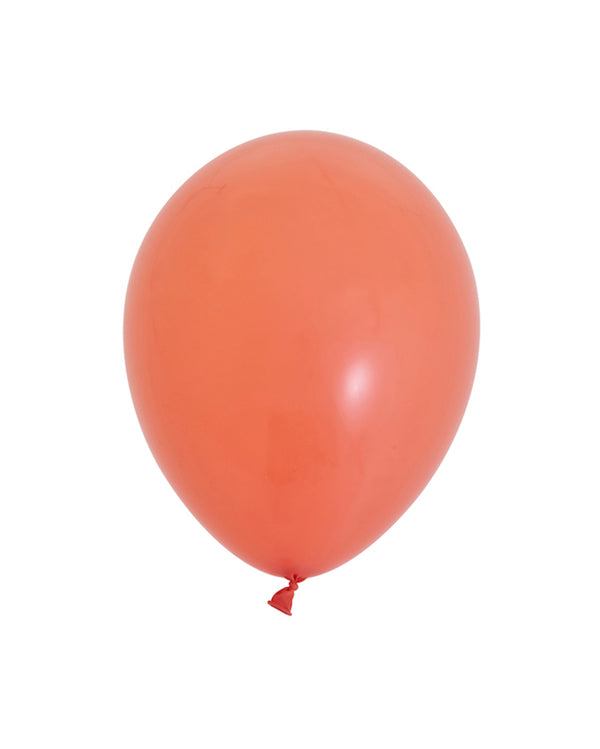 5 Flat Coral Standard Balloons